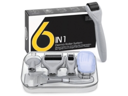 Rodillo De Microagujas 6 En 1 Para Tratamiento Facial (gris) Czhhmart