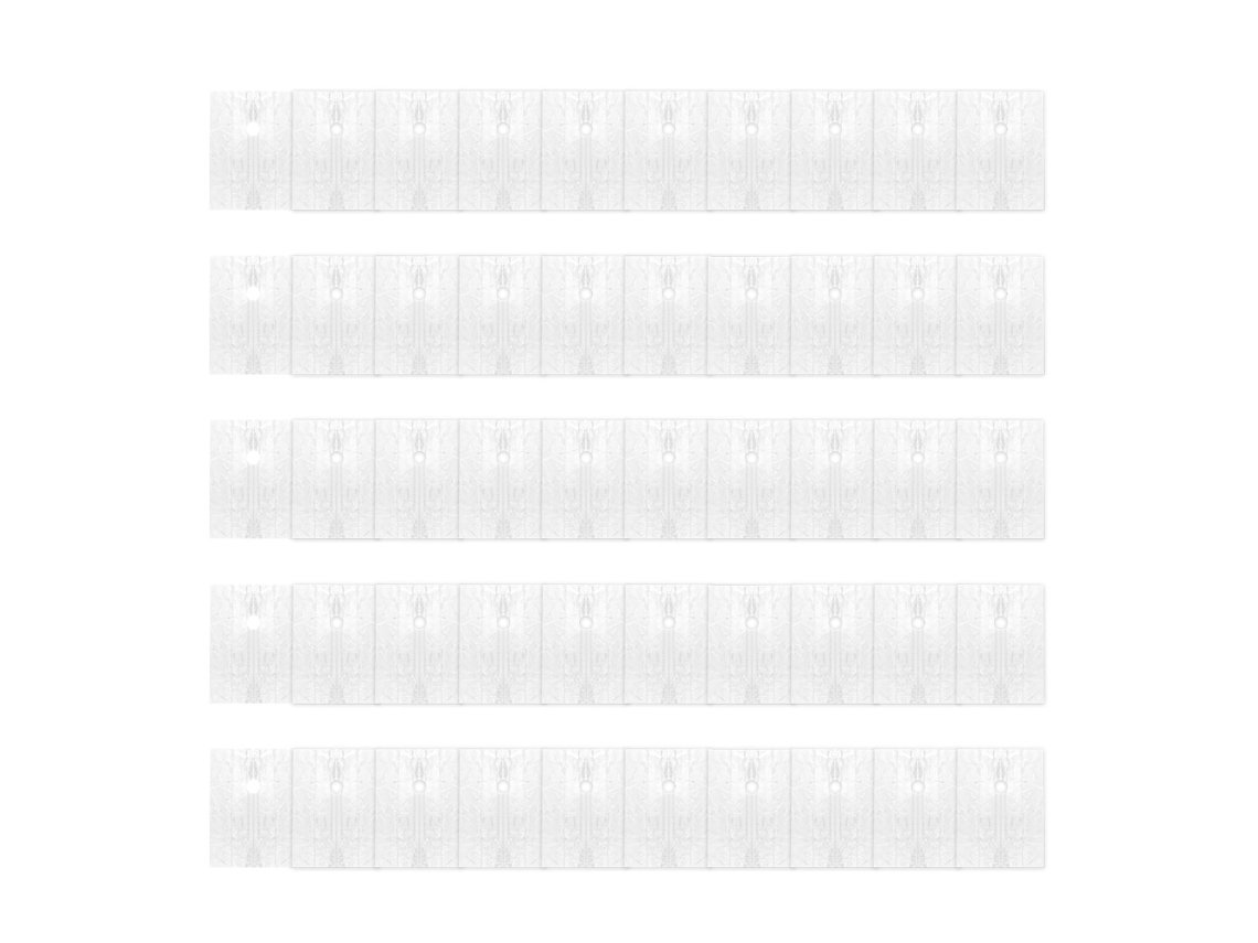 50pcs Delantal Desechable Para Corte Y Tinte De Cabello Impermeable 92x130cm