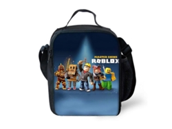 Lonchera térmica con estampado de Roblox para niños, perfecta para picnics escolares (apta para niños y niñas)