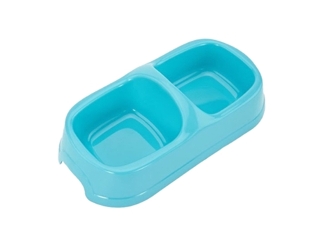 Cuenco de agua para comida con plato doble para mascotas cuenco de agua para comida para gatos y perros ELKUAIE