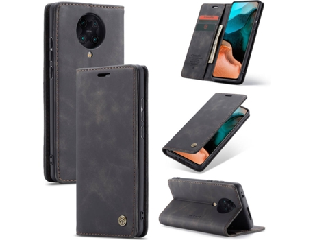 Carcasa Xiaomi Poco F2 PRO Livro Caseme Elite Negro