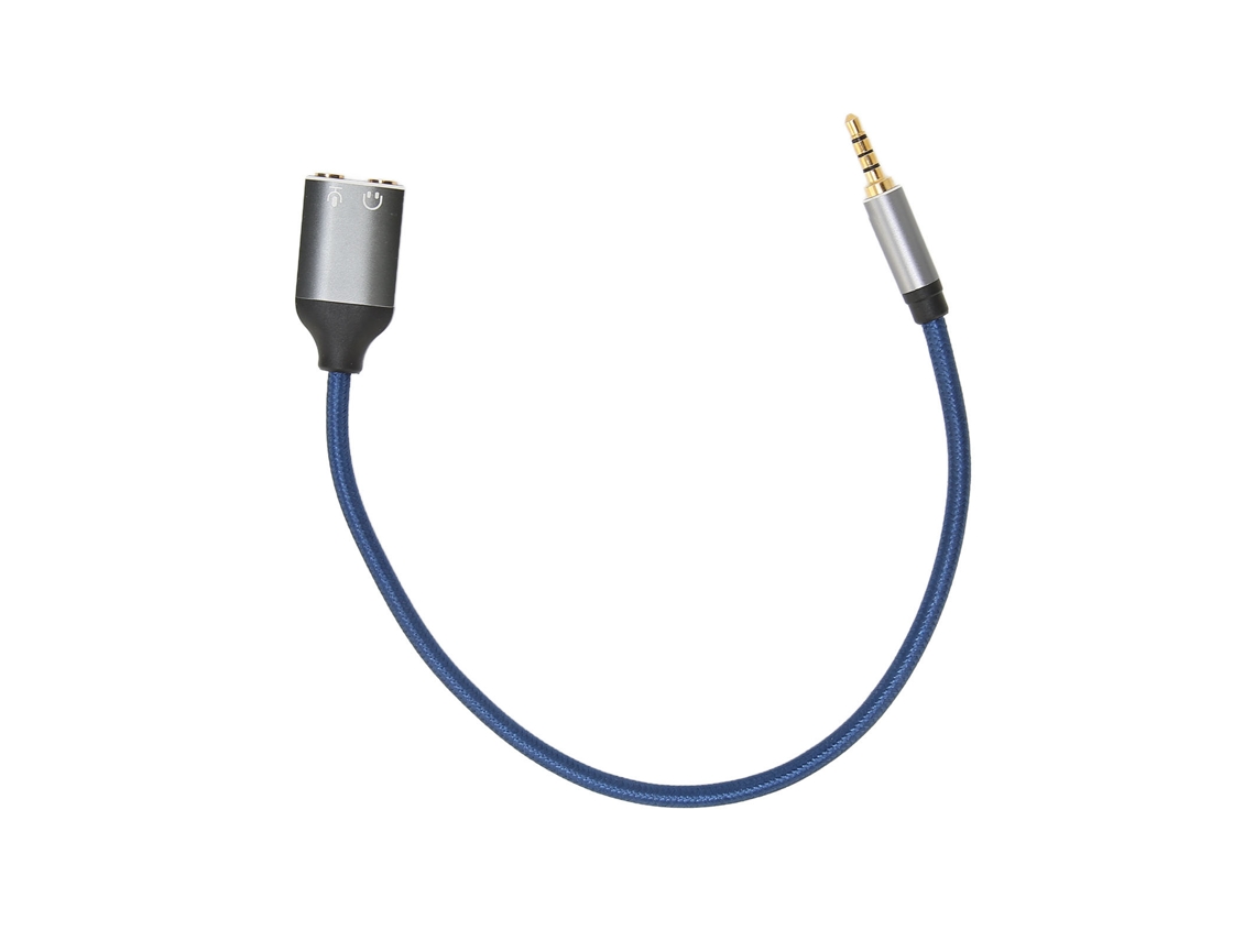 Divisor De Auriculares De 3,5 Mm, 1 Macho A 2 Hembras, Cable De Audio Para Micrófono, 0,3 M 0,98 Pies