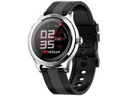 Reloj inteligente con monitor de actividad física, frecuencia cardíaca, presión arterial, oxígeno en sangre, IP68, resistente al agua, llamadas de sueño, redes sociales, podómetro, cámara, música, Bestvite (plateado)
