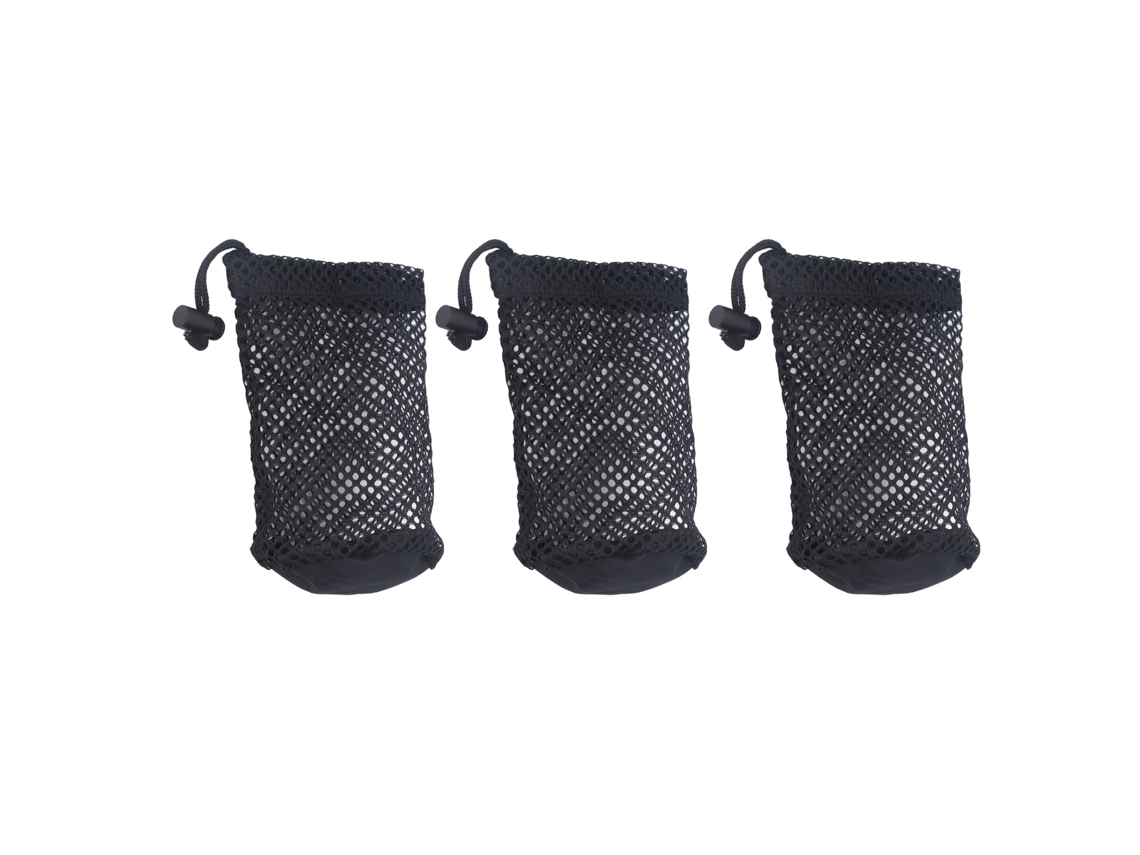Vlrla-3 Piezas Bolsa De Malla Para Golf Bolsa De Red Para Pelotas Accesorio De Organización Para 12 A 16 Pelotas