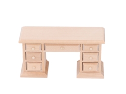 Muebles De Oficina En Miniatura Para Casa De Muñecas A Escala 1:12. Simulación Sin Pintar. Accesorio De Decoración Para Bricolaje.