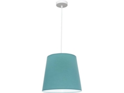 Lámpara de Techo FABRILAMP Maldivas (Azul - E27 - Máx. 60W - Metal - Tela)
