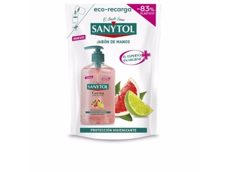 Jabón de Manos SANYTOL Antibacteriano Cozinha Recarga (200 ml)