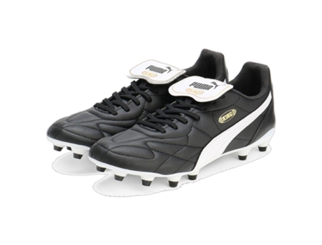 Botas de fútbol Unisex para Fútbol PUMA King Top Fg Negro (47)