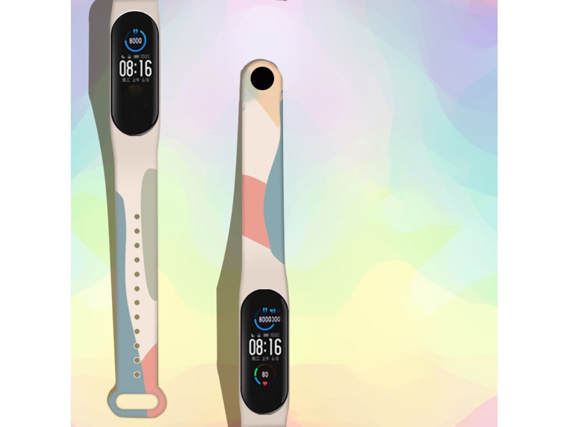 Pulsera (bloqueo De Color, Reemplazo Suave) Compatible Con Xiaomi Mi Band 3/4/5/6