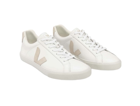 Zapatillas Esplar Logo Piel Blanco EU 37 Mujer VEJA