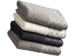 4 Pièces Serviettes Coton Pur Y Absorbantes Six Cuelloches Épais Secado Rápido Para Salle De Bain ...