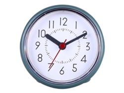 Reloj de baño moderno, cocina con ventosa, resistente a la humedad y la niebla Kofihety