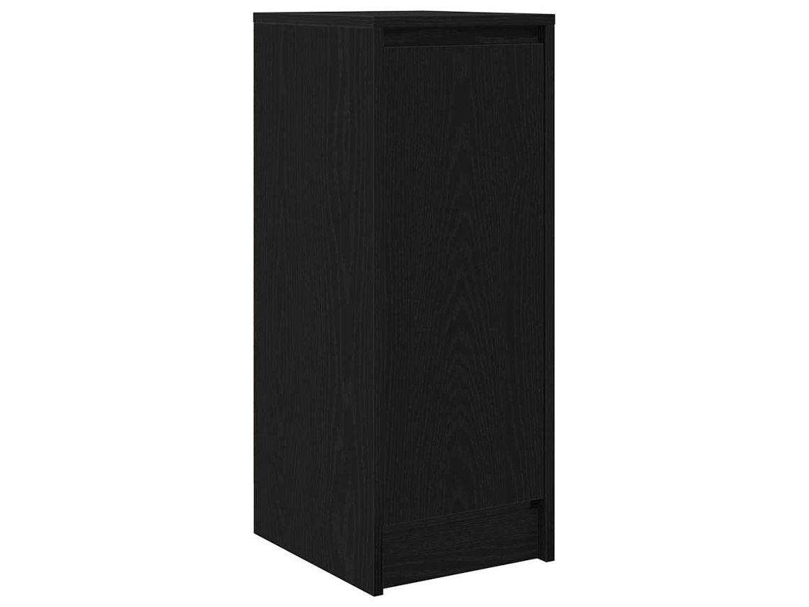 Maison Exclusive - Aparador De Madera De Roble Negro 29,5x34x76 Cm