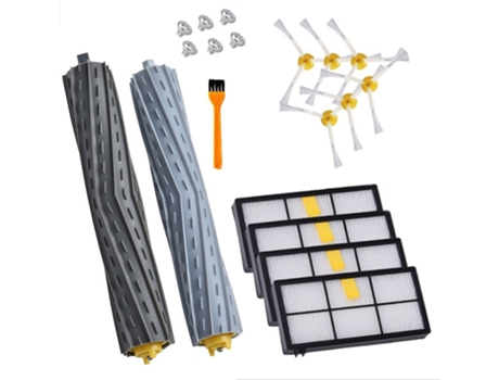 19 piezas de filtros y cepillos Hepa aptos para Irobot Roomba serie 800 860 870 880 890 piezas de Robot aspirador Accesorios