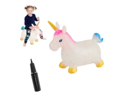 Juguete Inflable De Caballito De Juguete Con Bomba - Regalo Para Niños Y Niñas.