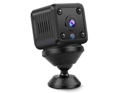 Mini cámara inalámbrica, control remoto para teléfono móvil, Wi-Fi, red HD 720P, Yizhood (negro)