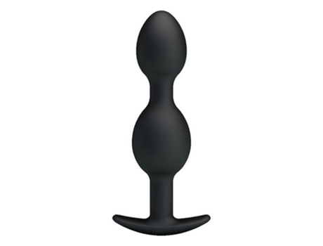 Bolas Anales Pretty Love Negro Silicona