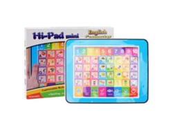 Ats-máquina De Aprendizaje De Inglés Para Niños Con 6 Funciones Educativas, Tableta Inteligente Juguete Azul Para Hogar Y Viajes