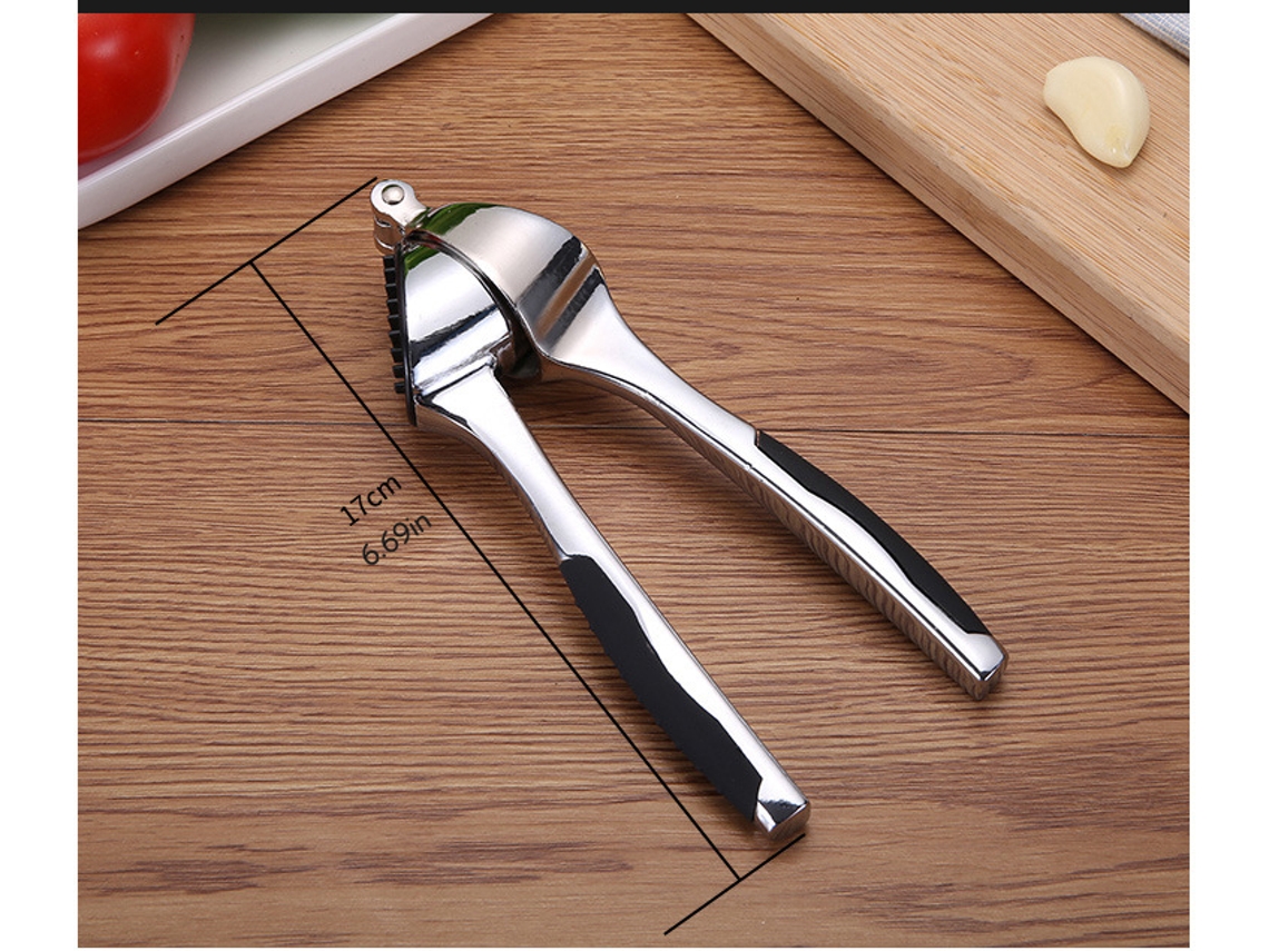Prensa De Ajo Con Agarre Cómodo, Trituración Sin Esfuerzo, Herramienta Para Picar Ajo Con Mango Ergonómico Suave, Herramienta Multiusos Para Cocina, R