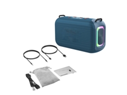 Altavoz Inalámbrico 50w Con Graves Potentes Y Luces Rgb, Portátil Bt