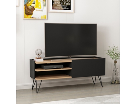 Mueble de TV [EN.CASA] (Aglomerado - Multicolor - 50 x 124 x 37 cm)