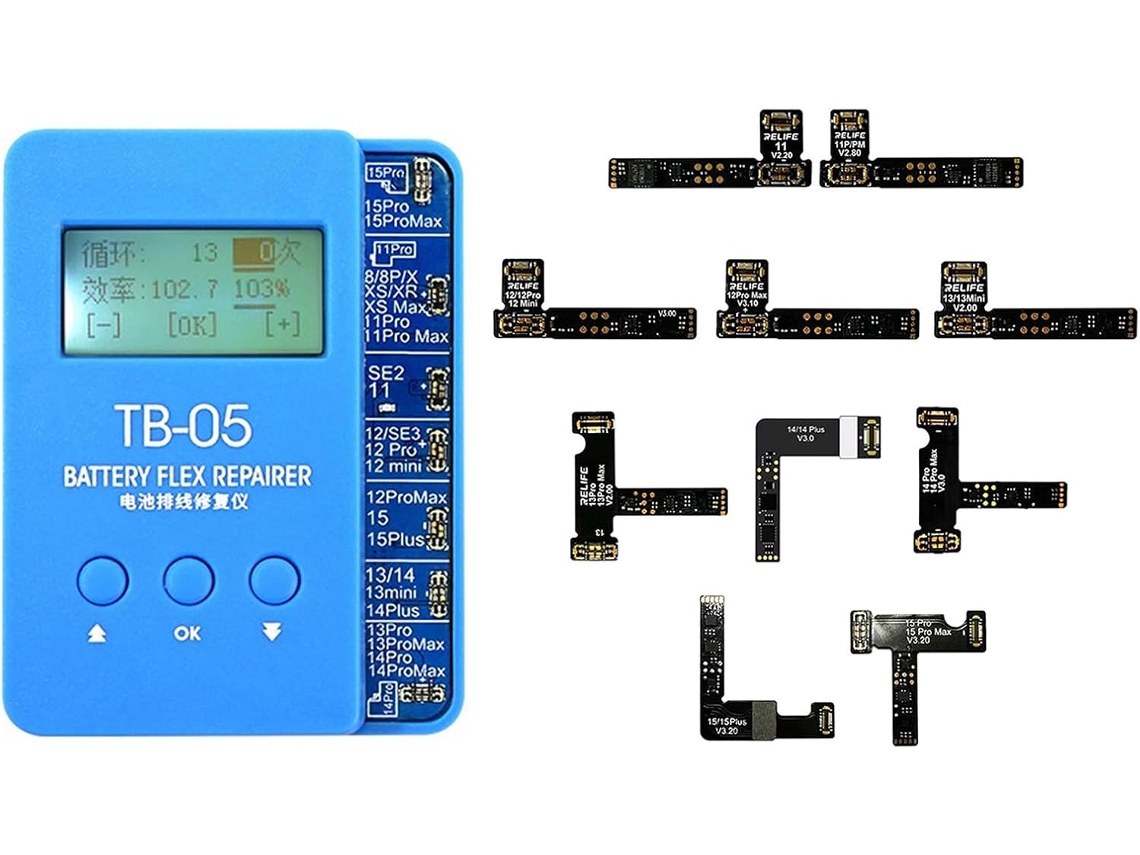 Herramienta De Reparación De Cables De Batería, Eficiencia, Programador Health Fix Para Teléfonos 11-15