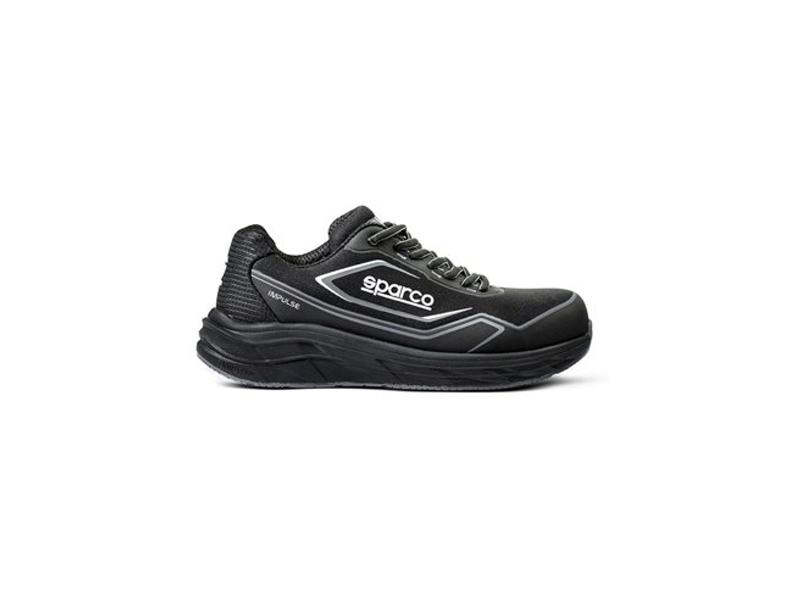 Calzado deportivo de seguridad Impulse Linford S1ps negro con suela antiestática Sparco (talla 40)