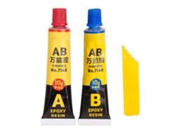 Resina AB transparente multifuncional con agarre fuerte para moldes de metal DIY