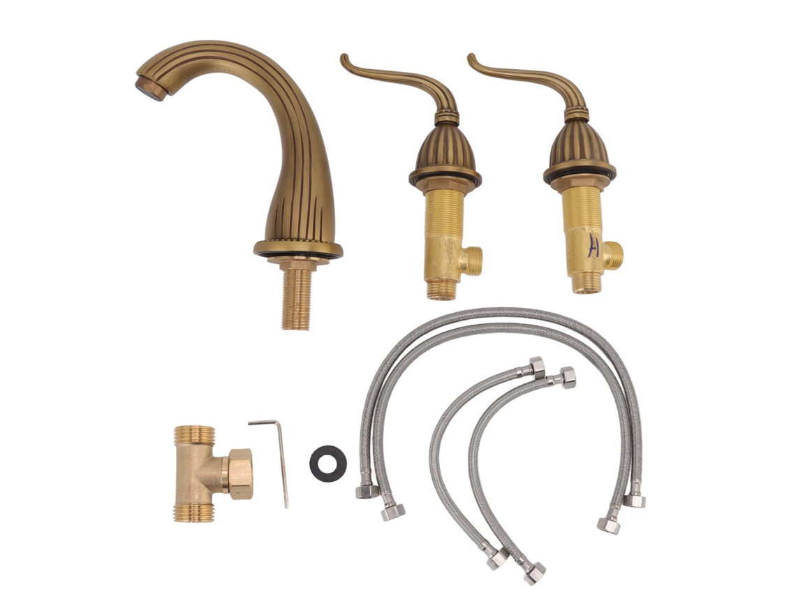 Grifo de lavabo de baño (anticorrosión y resistente a arañazos)