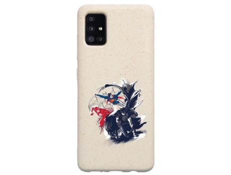 Funda Oficial Dc Comics Liga La Justicia Personajes Tierra Warner Bros Compostable para Samsung Galaxy A51 PHONECASES3D
