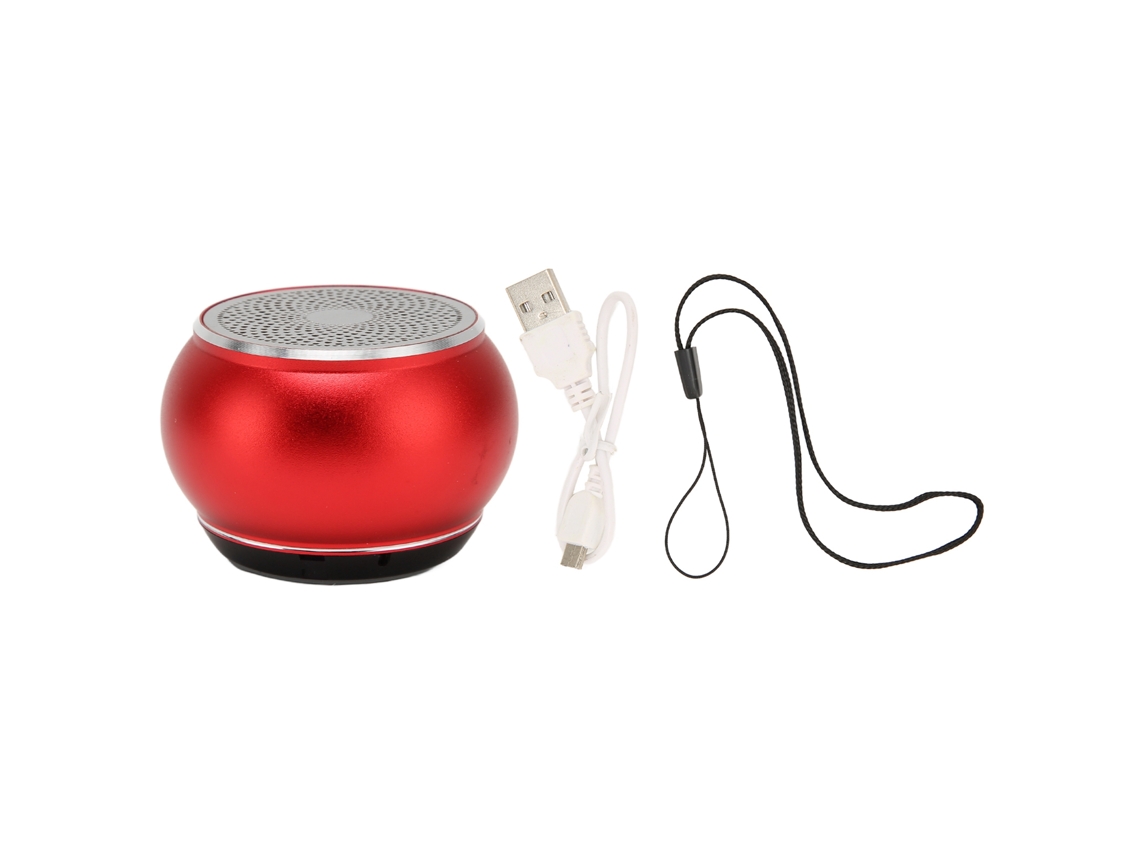 Altavoz Bluetooth Pequeño, Diseño Sencillo, Resistente Al Agua Ip67, Inalámbrico Portátil Para Ducha, Bicicleta, Coche, Rojo.