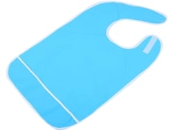 Delantal Babero Reutilizable Para Adultos, Sin Aceite, Protector Para Comer, Color Naranja.