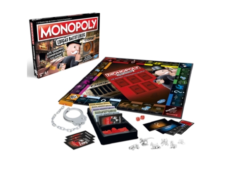 Juego Educativo HASBRO Monopoly Tramposo (Edad Mínima: 8 Años - 4,2 x 40 x 27 cm)