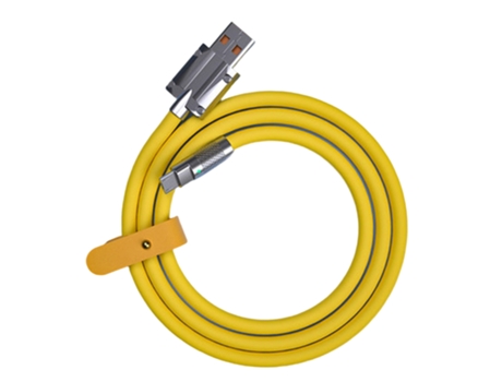 Cable de datos de carga súper rápida 6A La línea de pasajeros de 120 W es aplicable al cable de carga del cable de datos del teléfono móvil Android...
