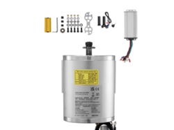 Kit de motor eléctrico de CC sin escobillas Succebuy de 2000 W con controlador de velocidad (48 V, 4300 RPM)