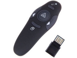 Receptor Inalámbrico De Presentaciones Ppt De 2,4 Ghz, Giratorio Láser Usb Multifunción
