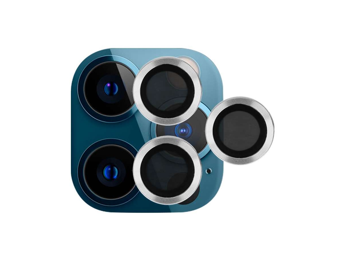 Cubre Objetivo Plata Para Iphone 12 Pro Max