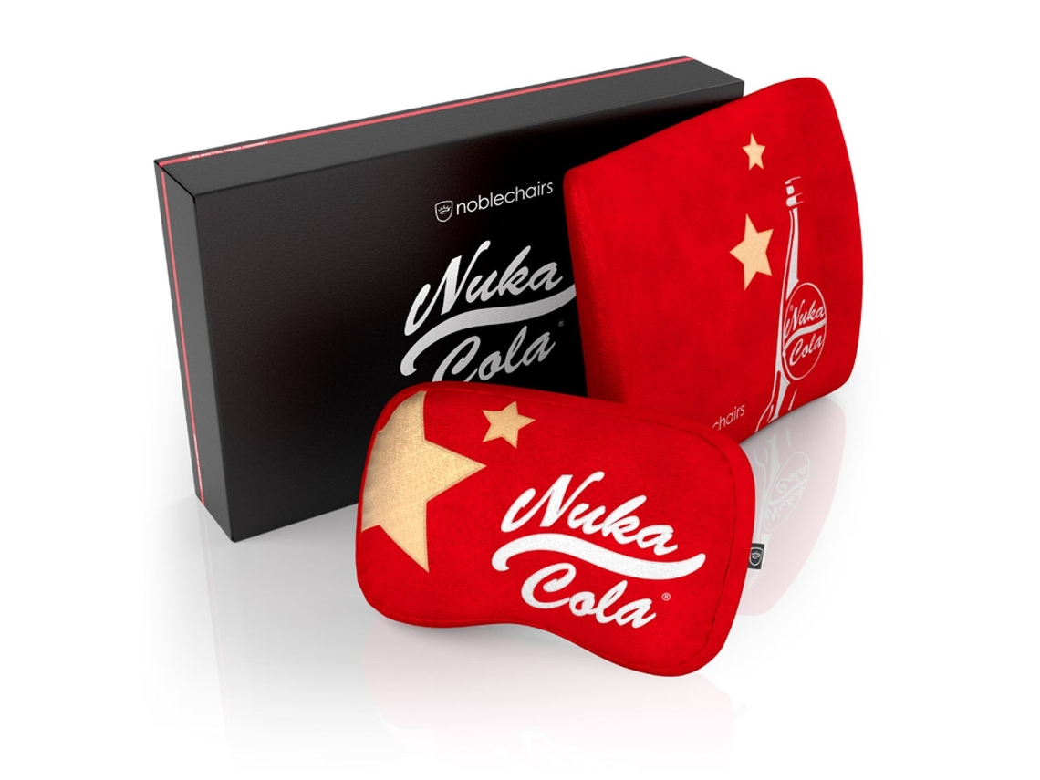 Set de Almohadas NOBLECHAIRS Memory Foam Edición Nuka-Cola de Fallout