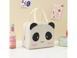 Bolsa para el almuerzo con diseño de pato amarillo - Adorable bolsa de lona aislante