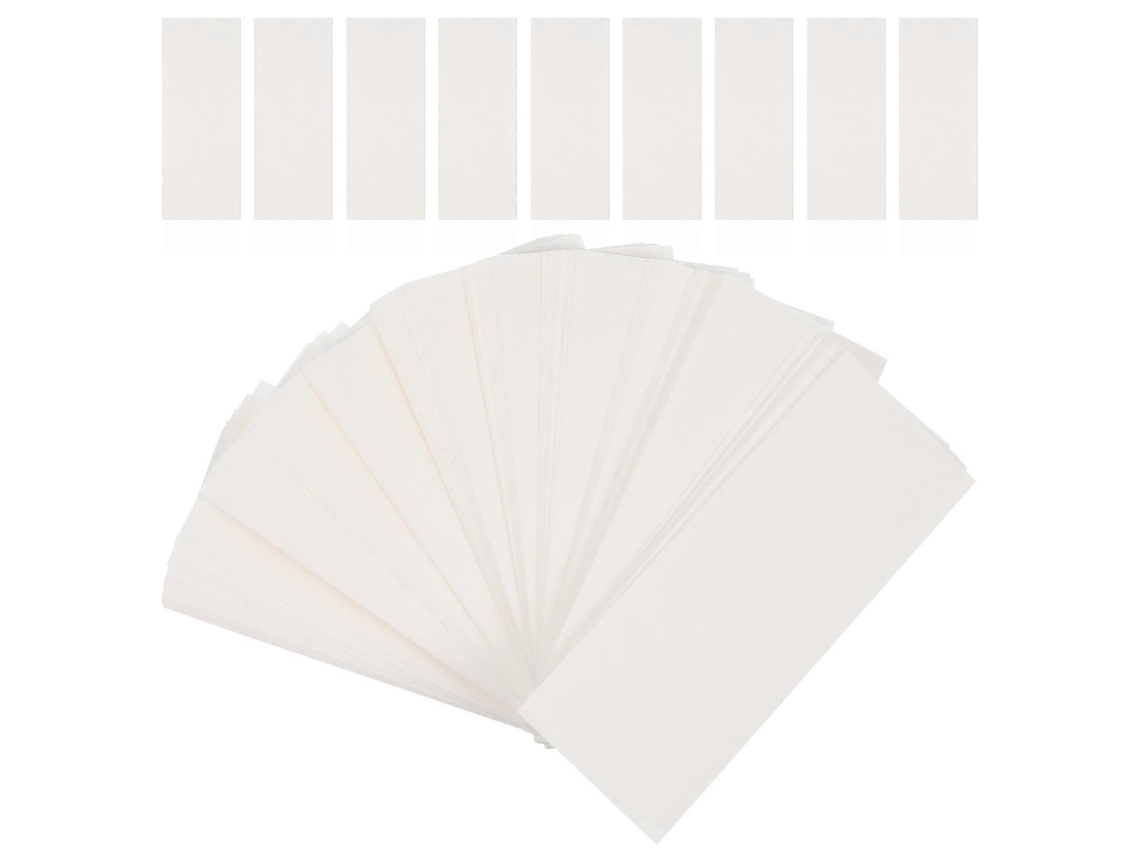 500 tiras de papel para cromatografía, separación de pigmentos, experimento de laboratorio