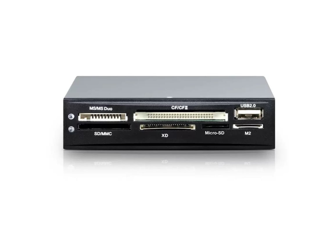 Leitor De Cartões Multiformato Integrado, 3,5 Polegadas, Usb 2.0, Compatível Com Cartões Cf/sd/ms/xd/m2