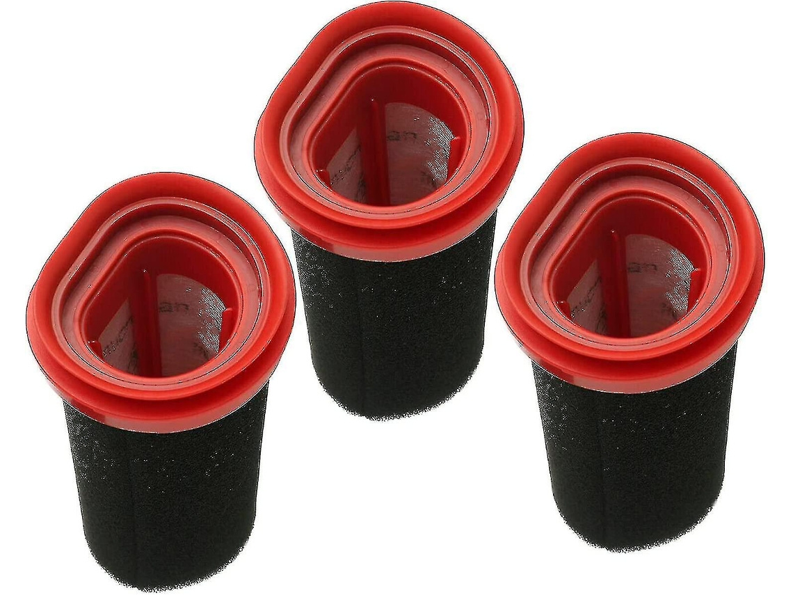 Paquete de 3 filtros de 25,2 V/21,6 V para aspiradora inalámbrica Bosch Flexxo Serie 4 BBH32101, etc., repuesto Jortmrd