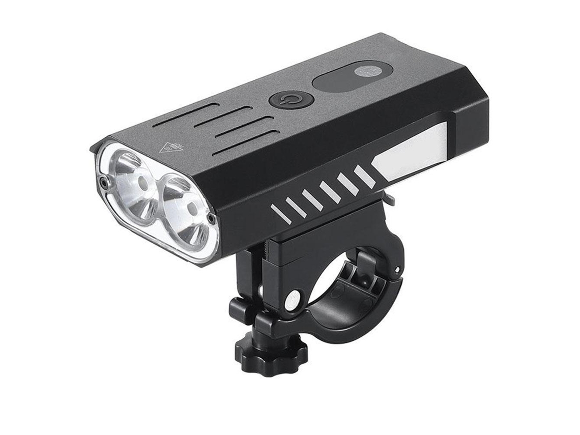 Luz Delantera Para Bicicleta De 800 Lm, Recargable, Con Sensor Automático Y 5 Modos Para Ciclismo Y Acampada.