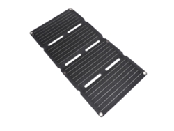 Panel solar plegable (carga rápida, dos salidas USB)