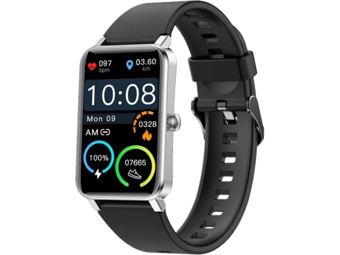 Reloj inteligente Bestvite, deportivo, resistente al agua IP67, compatible con Android e iOS (negro)