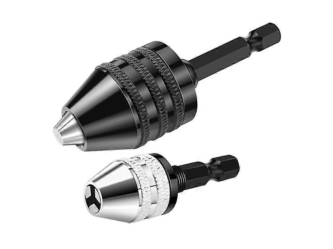 Juego de 2 portabrocas para taladro eléctrico multicompatibles para uso doméstico Rosewell