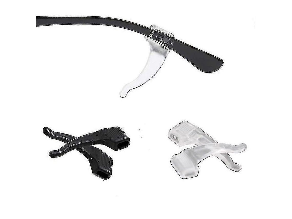 Gancho de silicona para la oreja para gafas, punta de patilla para gafas, gancho antideslizante para la oreja Rosewell