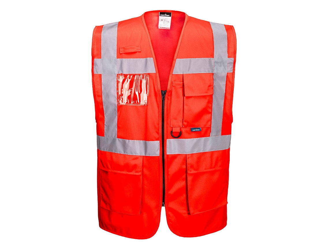 Chaleco De Alta Visibilidad Executive Berlin Naranja / Xxl