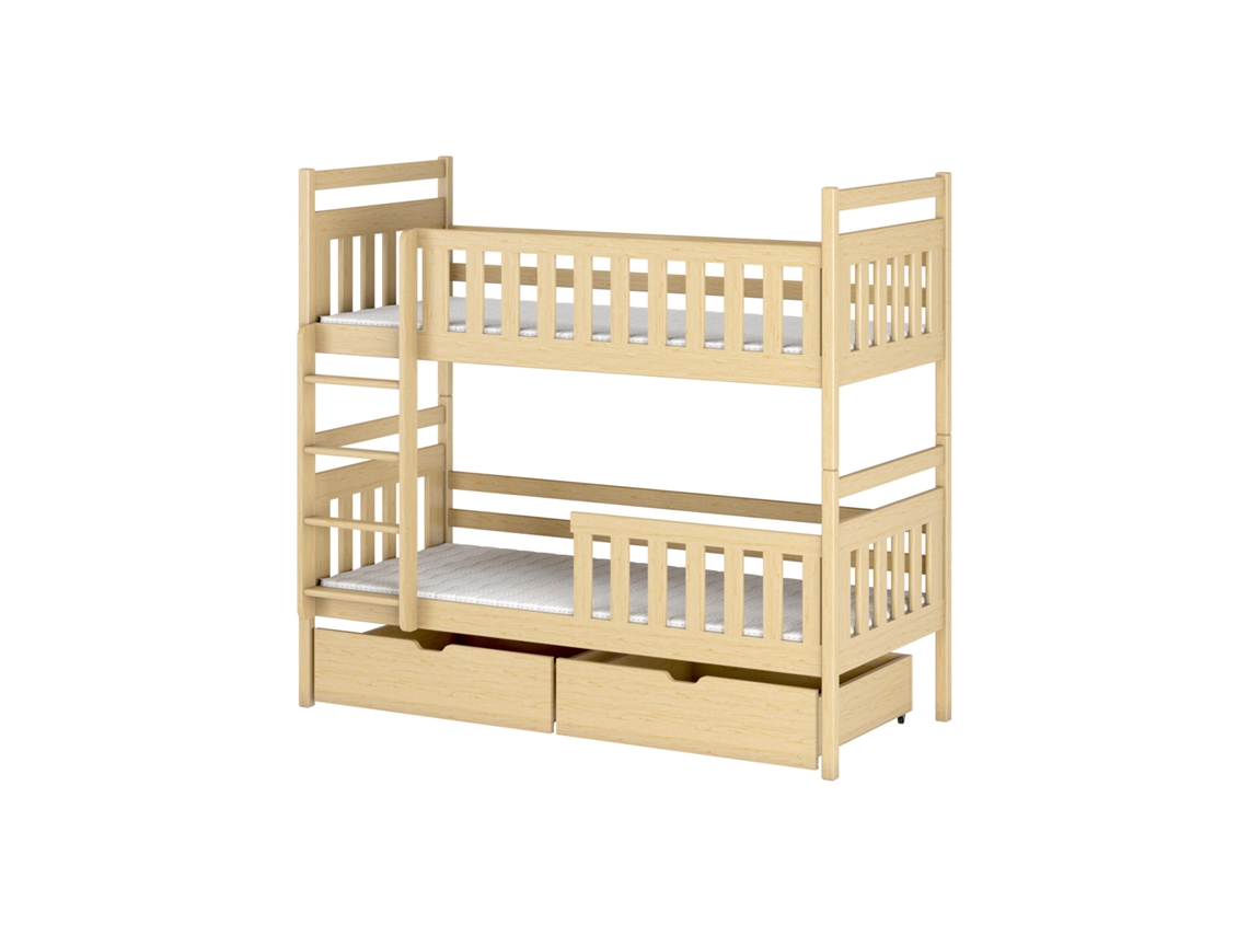 Litera FURNLUX Classic Monika (Beige, Madera Maciza - 88X188X171 Cm / 80X180 Cm)