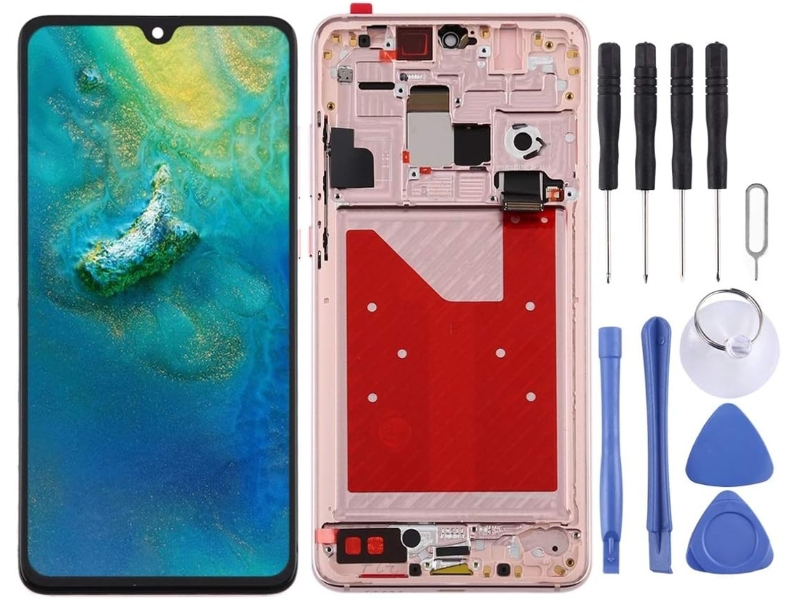 Pantalla Lcd Y Digitalizador Completo Con Marco Compatible Con Teléfono Móvil Huawei Mate 20